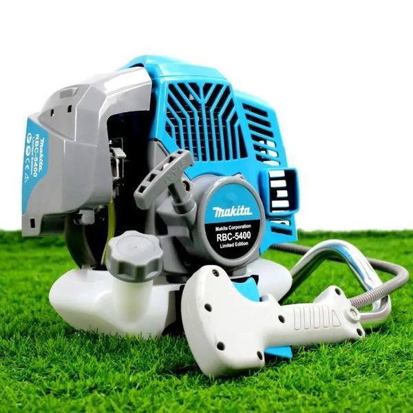 Бензокоса Makita RBC-5400 &mdash; потужна мотокоса 5.4 кВт, 2-тактний двигун, тример-кущоріз WE343 фото