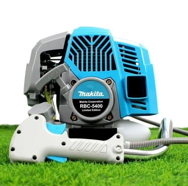 Бензокоса Makita RBC-5400 &mdash; потужна мотокоса 5.4 кВт, 2-тактний двигун, тример-кущоріз WE343 фото