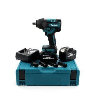 Акумуляторний гайковерт Makita DTW850BL 36В 850Нм безщітковий EJX752 фото