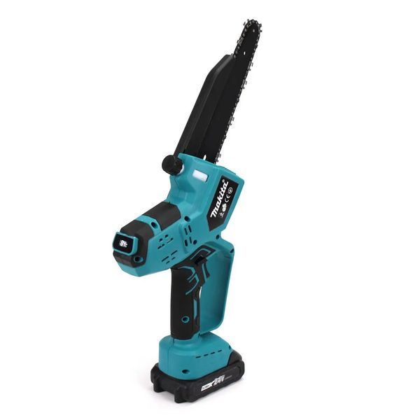 АКБ пила Makita DUC190Z Шина 20 см (24V, 5AH) з індикатором батареї на корпусі Акумуляторна міні-пила Э01-056 фото