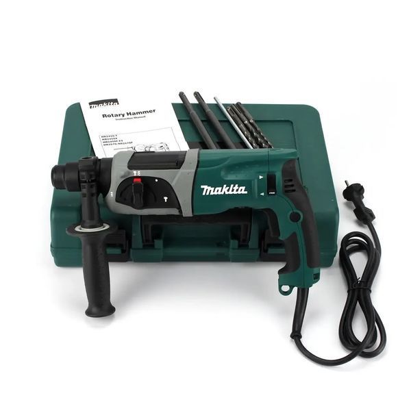 Перфоратор Makita HR2470F (780 Вт, 2.4 Дж). Професійний перфоратор Макіта П01-008 фото