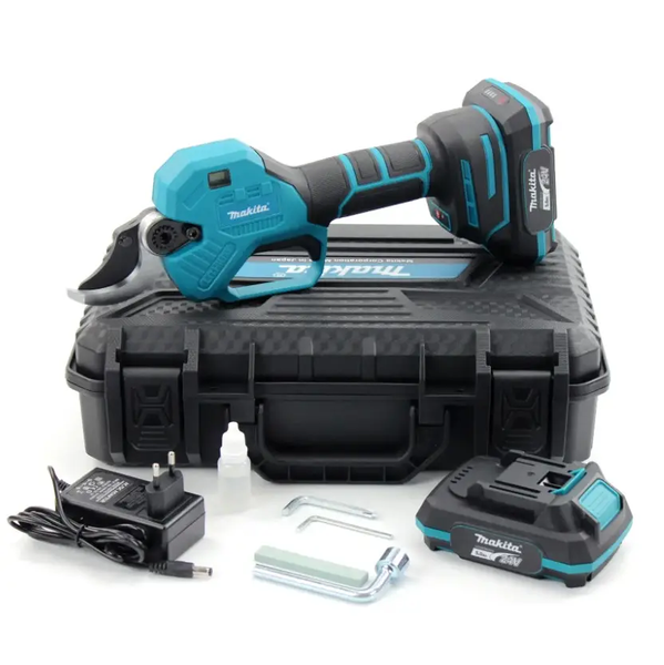 Акумуляторний секатор Makita DUP400 (24V, 5AH, 40мм) з індикатором заряду та різів + підсвічування Макита С01-016 фото