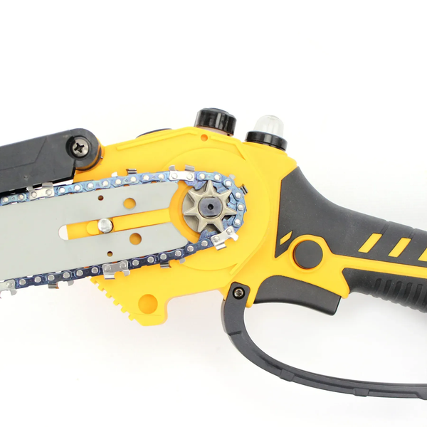Акумуляторна міні-пила DeWalt DCM190HN (24V, 5Ah) &mdash; щіточна, з напівавтоматичною подачею мастила OO334 фото