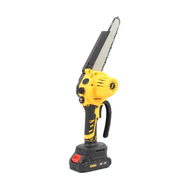 Акумуляторна міні-пила DeWalt DCM190HN (24V, 5Ah) &mdash; щіточна, з напівавтоматичною подачею мастила OO334 фото