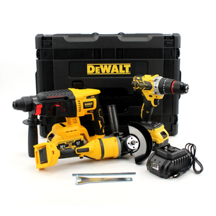 Набір 3в1 акумуляторних інструментів DeWalt 36V GRW433 фото