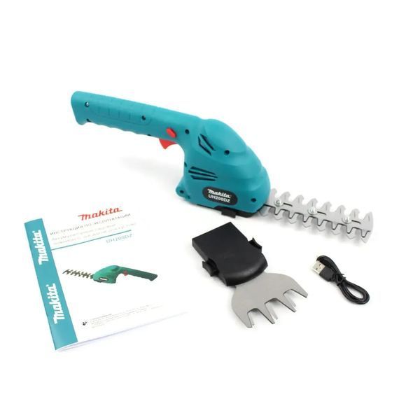 Акумуляторні ножиці-кущоріз Makita (UH200DZ) 12V АКБ кущоріз для трави та кущів Макіта Р01-003 фото