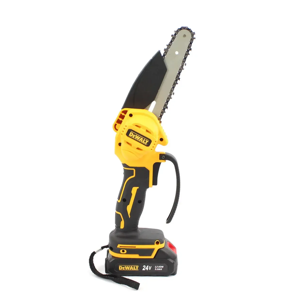 Акумуляторна міні-пила DeWalt (DCM155N) 24V 5Ач гілкоріз з АКБ Шина 15 см Э01-029 фото