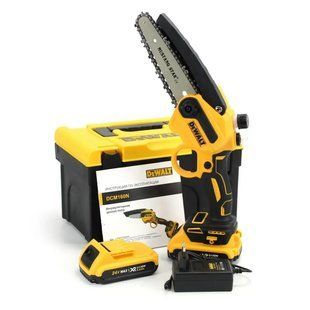 Акумуляторна міні-пила DeWalt DCM160N 24V 4AH шина 15 см з функцією напівавтоматичного змащення ланцюга Э01-065 фото