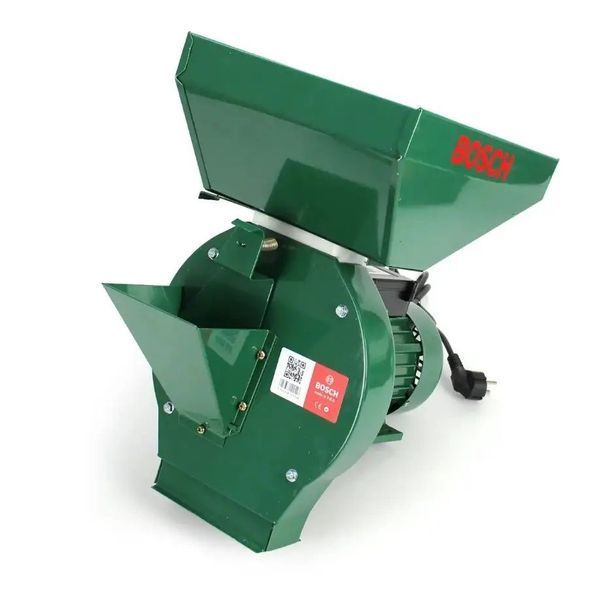 Дробилка для зерна + Млин Bosch BFS 4200 (4.2 кВт 230 кг/год) Кормоподрібнювач для зерна та коренеплодів З01-006 фото